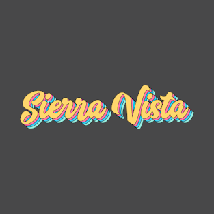 Sierra Vista Retro Yellow Script T-Shirt