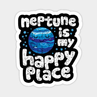 Neptune is My Happy Place Magnet