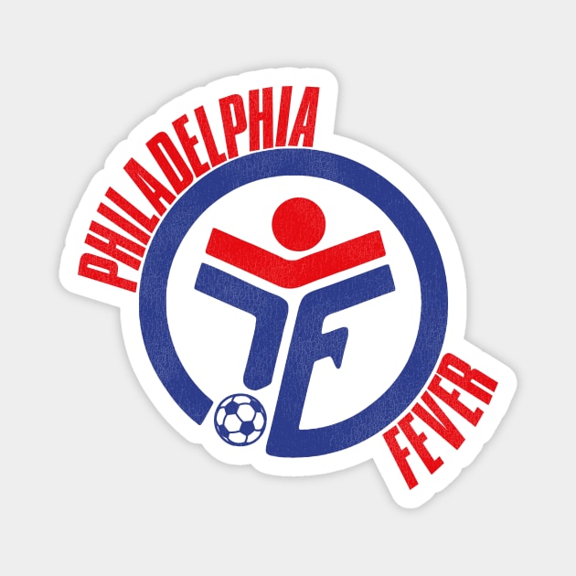 Defunct Philadelphia Fever Soccer Team Magnet by Defunctland