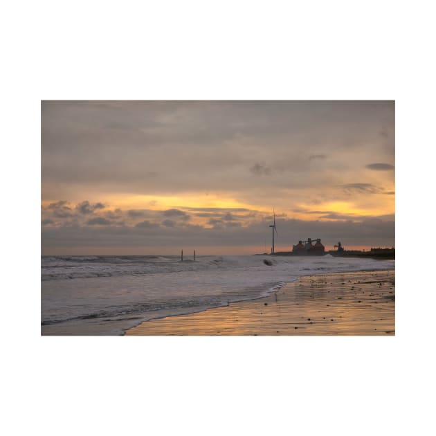 January on a Northumbrian beach. by Violaman