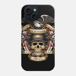 US Veteran Tattoo Phone Case