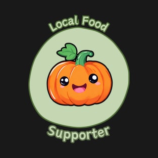 Local Food Supporter - Pumpkin T-Shirt