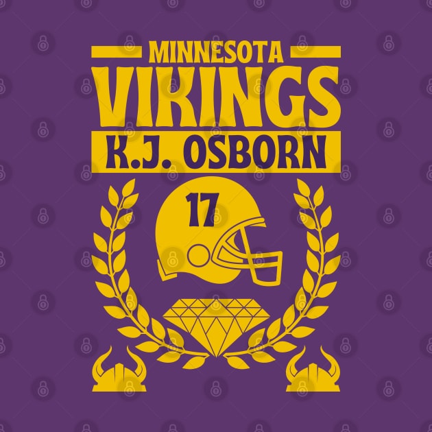 Minnesota Vikings K.J Osborn 17 Edition 2 by Astronaut.co