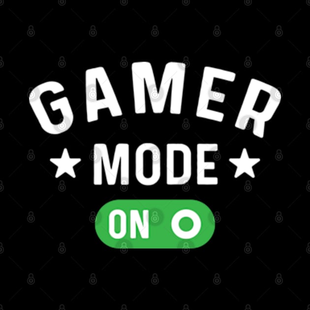 Gamer Mode On by Emma Creation