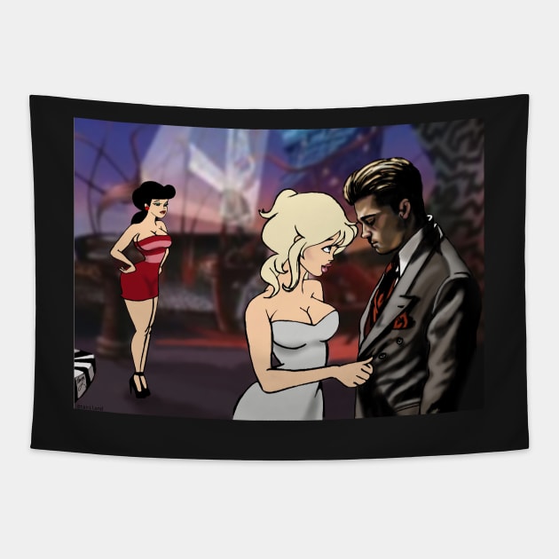 Cool World Tapestry by Taniland