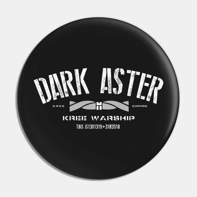 Dark Aster Pin by MindsparkCreative
