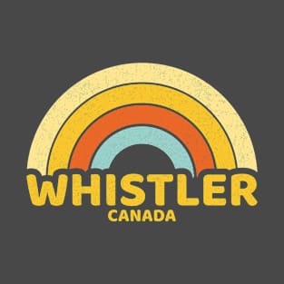 Retro Whistler Canada T-Shirt