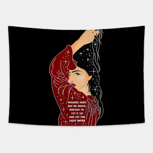 Let it go feminist Tapestry