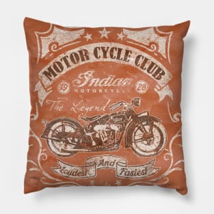 Motor Cycle Club Pillow