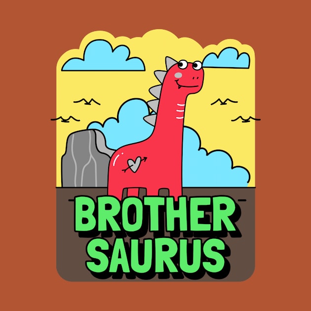 Brother Saurus | Cute Brother by KidsKingdom