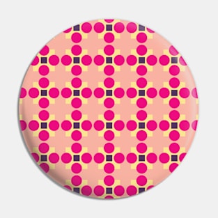 Square and Circle Seamless Pattern 001#002 Pin