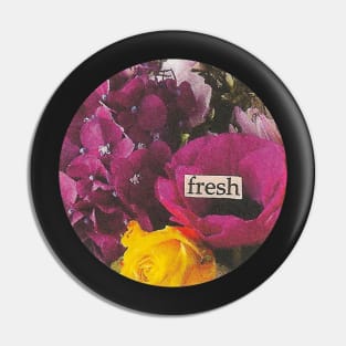 Fresh Flowers Pin