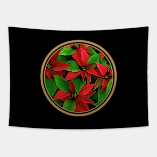 Christmas Flower Tapestry