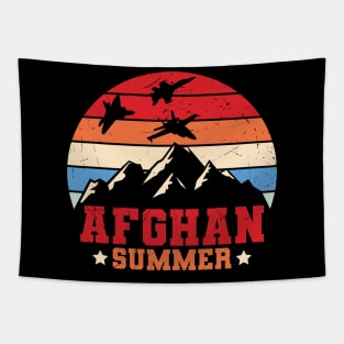 Afghan Summer - Air Force Soldier Veteran Tapestry
