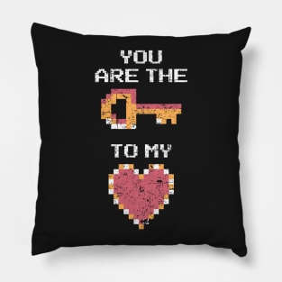 The Key to My Heart Pillow