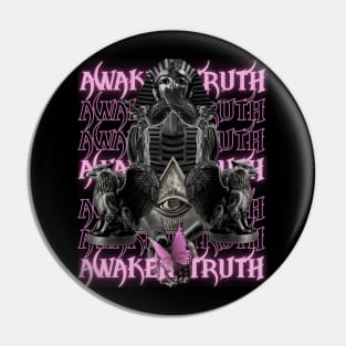 Awaken Truth Ancient Egyptian Mysteries Pin