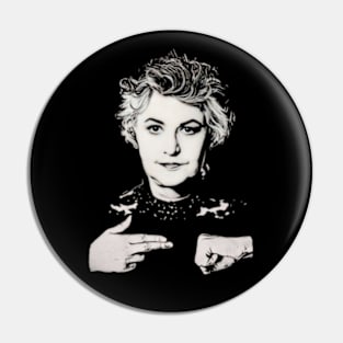 Dorothy Zbornak Run the Jewels /// Bea Arthur Tribute Pin