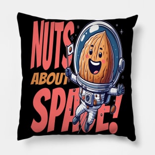 Galactic Almond Astronaut Delight Pillow