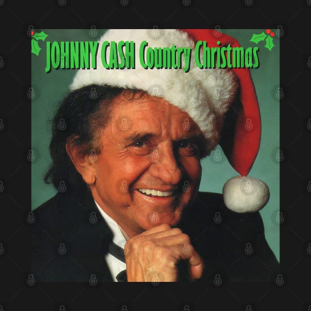 Johnny Cash Country Christmas by HARDER.CO