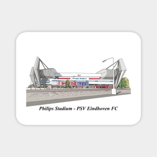 Drawing of Philips Stadium @ PSV Eindhoven FC Magnet