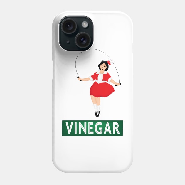 Skipping Girl Vinegar Phone Case by melbournedesign