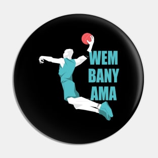 Wembanyama Basketball Amazing Gift Fan Pin