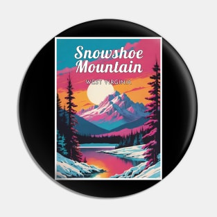 Snowshoe mountain ski west virginia Pin