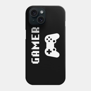 Gamer (Gaming / Controller / Console / Gamepad / White) Phone Case