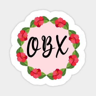 OBX (Red/Pink) Magnet