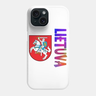 Lithuania (Lietuva in Lithuanian) Coat of Arms Design Phone Case