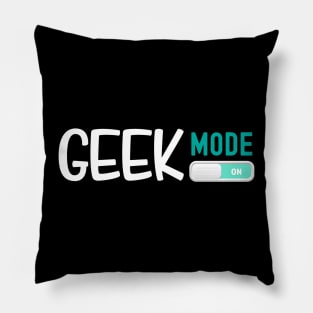 Geek Mode On Pillow