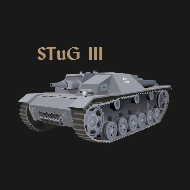 STuG III (Sturmgeschütz III) WW2 Armoured Fighting Vehicle by NorseTech