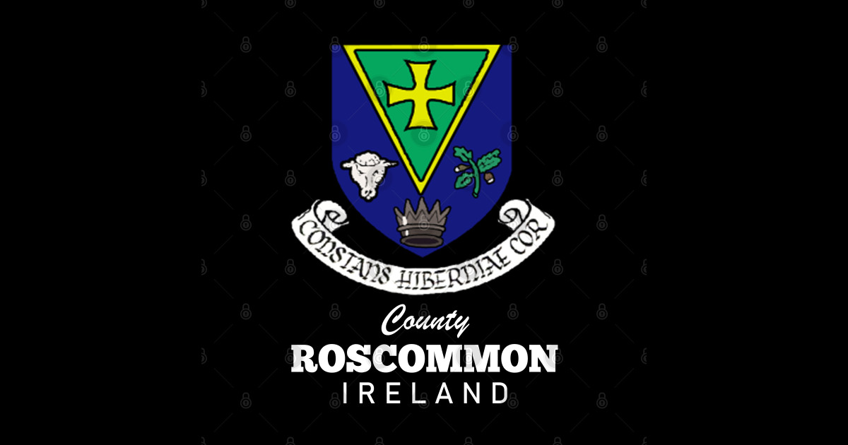 County Ireland Crest Posters and Art Prints