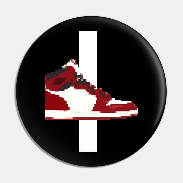 AJ 1 Pin by Buff Geeks Art