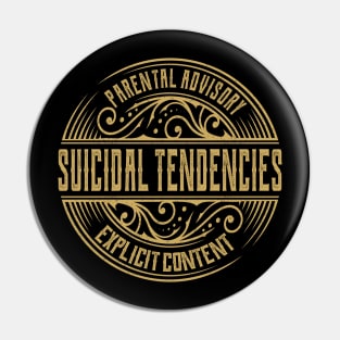 Suicidal Tendencies Vintage Ornament Pin