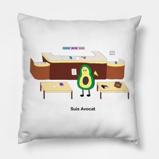 Suis Avocat (Attorney at Law) Pillow