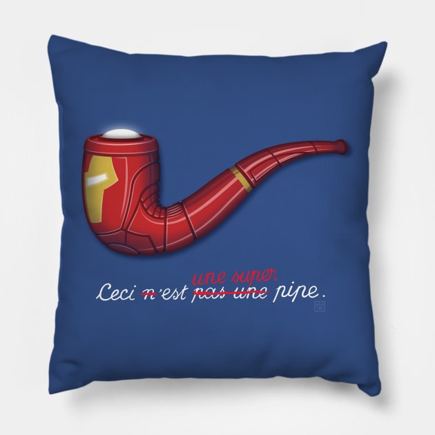 Iron super pipe Pillow by BITICOL