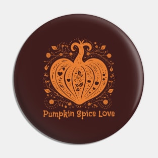 Pumpkin Spice Love Pin