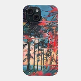 nature in red Phone Case