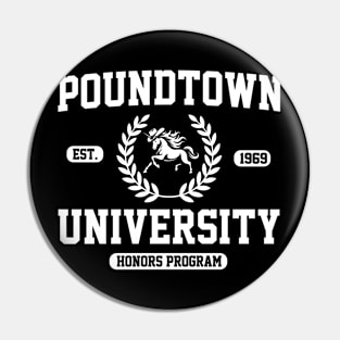 Gym Humor Poundtown University Honor Roll Pin