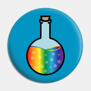 DIY Single Rainbow Potion or Poison for Tabletop Board Games (Style 3) Pin