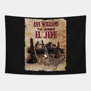 Evil Dead El Jefe Tapestry