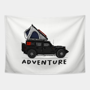 Jeep adventure camp Tapestry