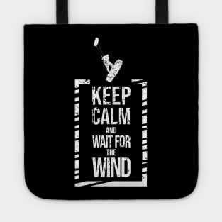 Keep calm and wait for the wind - Kitesurfing Tote