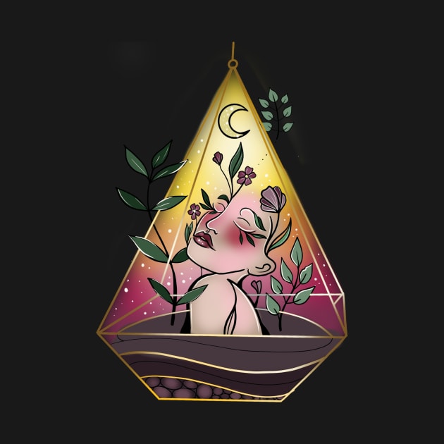 Self Love Terrarium by PanArt