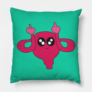 Cuterus with Attitude Pillow