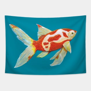 Comet tail goldfish Tapestry