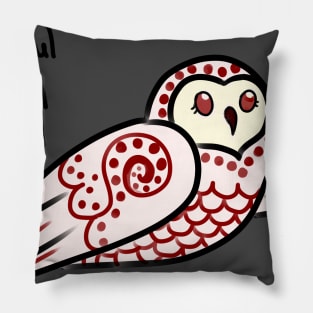 Soul Of Wild Owl Pillow