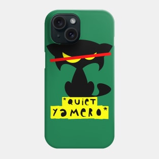 Funny cat meme T-shirt – Quiet yamero (Mozart) – red Phone Case