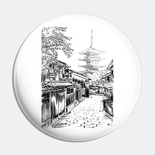 Sketch Street Japan Pin